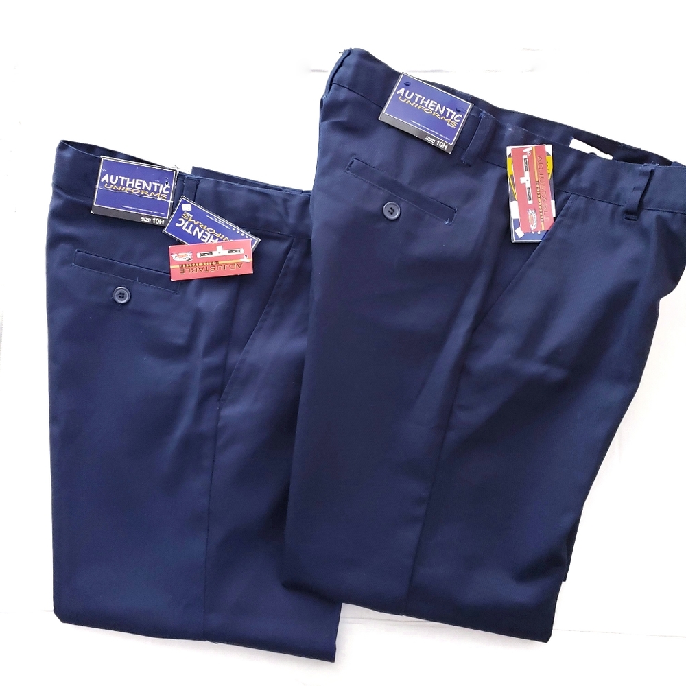 NWT Authentic Galaxy School Uniform 2 Pair Pants